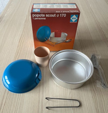 Camping Gaz POPOTE SCOUT ø 170 Faitout Poêle Gobelet Couvert Poignée  1 Personne