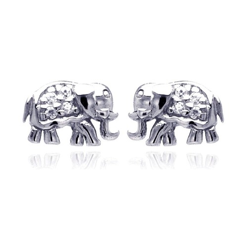 Boucles oreilles éléphant - boucles, d'oreilles