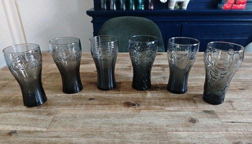 Lot 6 verres COCA COLA
