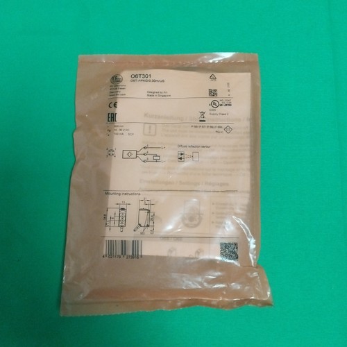 Ifm electronic o6t301 - ifm,