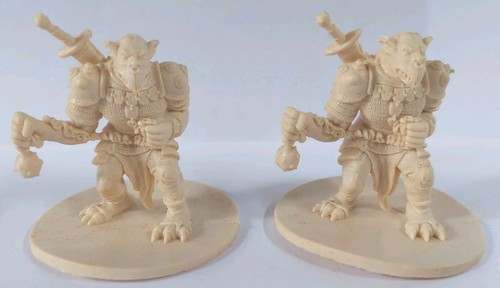 Figurines ogre blanc descent - ogre,