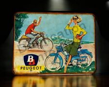 plaque métal vintage Peugeot