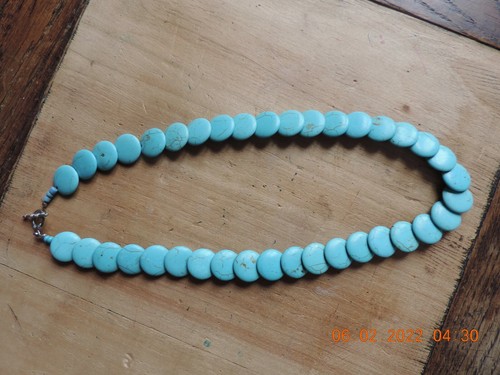 Collier turquoises véritables