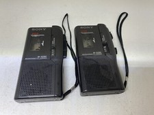 2 Dictaphone Microcassette - SONY M-529V - Hors Service - Officielle