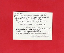 BY10#/D-CARTE DE VISITE-EDOUARD DETAILLE-PEINTRE-[RENÉ BASCHET]-1911