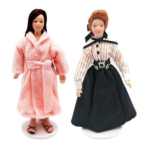 Dollhouse miniature dolls - dollhouse,