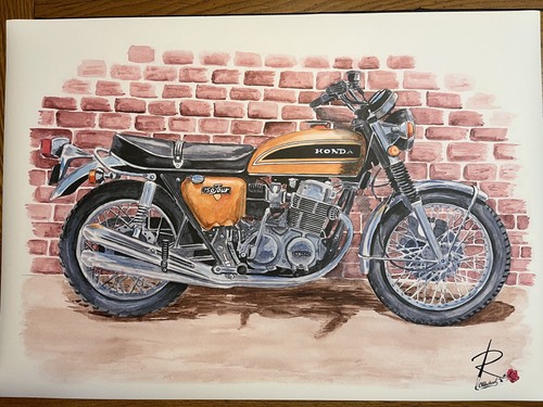 Affiche reproduction aquarelle - affiche,