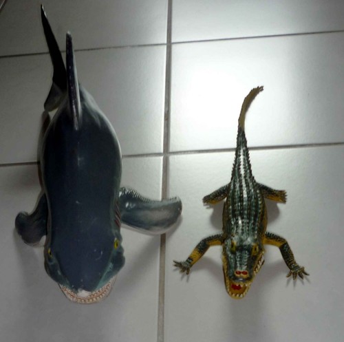 Lot jouets marins - lot,