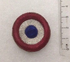 FRANCE LIBÉRATION 1944  1945 - COCARDE TRICOLORE DE CALOT ET BERET tissage US