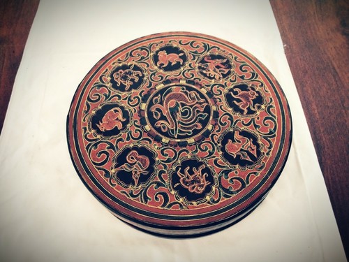 Ancienne boite ronde - ancienne,