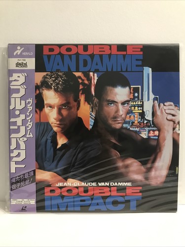 Double impact laserdisc ld - impact,