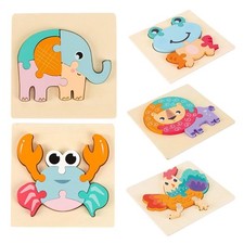 Bébé en bois Puzzles,Animal