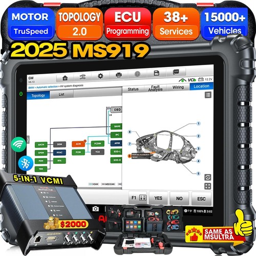 Autel maxisys ms919 - maxisys, pro