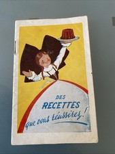 Ancien Petit Livret Recettes Publicitaire Alsa Levure Gâteau Souvenir 