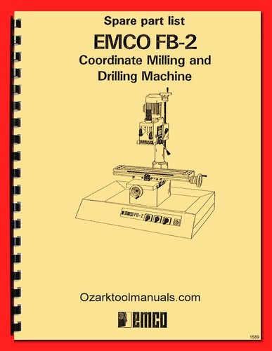 Emco milling machine - emco, fb-2