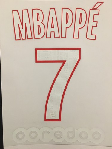 Flocage officiel psg - officiel,