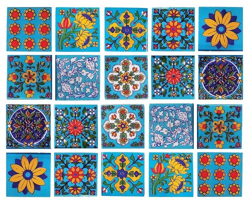 Lot carreaux de - de, bordure