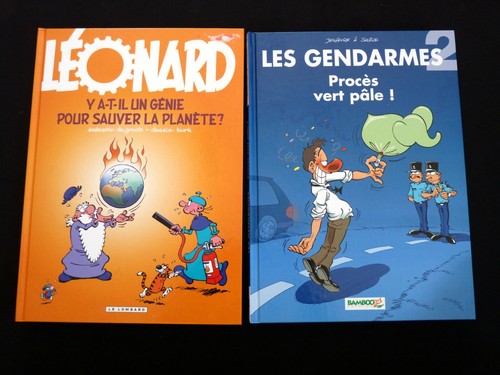 Livre léonard t il - bd,