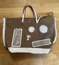 Cabas toile et cuir Barbara