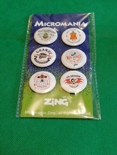 1 Plaque De 6 BADGES COLLECTOR