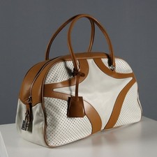 Sac Prada Bowling Cuir Coloré