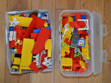 Gros lot Lego Fabuland personnages et accessoires