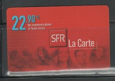 LA CARTE SFR 22,90 € - DIFFÉRENTS MODÈLES ou DATES - LUXE - Téléphone Télécarte