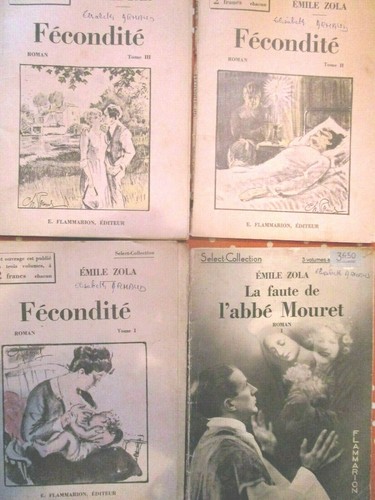 Lot livres emile zola an - 4,
