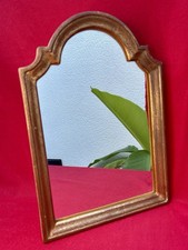 Miroir Ancien Doré – Style Louis XV – Glace au Mercure XIX ème