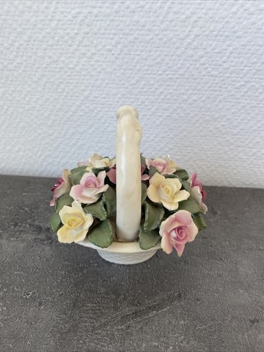 Petit panier roses fleurs - de,