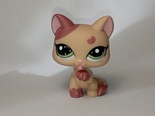LPS LITTLEST PETSHOP PET SHOP HASBRO - Cat / Chat -   Licking Cat Kitty #2355