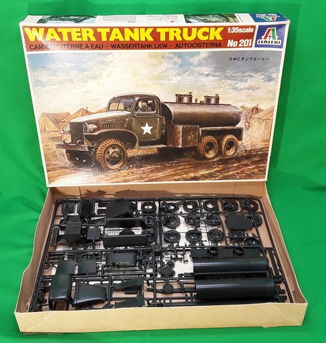 Maquette gmc water tank truck - gmc,