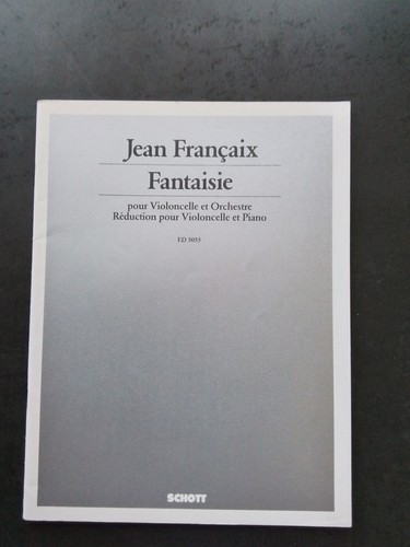 Partition jean francaix - -,