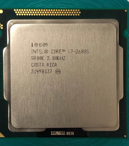 Intel core 2600s - i7-2600s, cpu