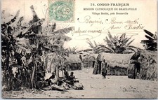 CONGO - BRAZZAVILLE - village bateke pres brazzaville