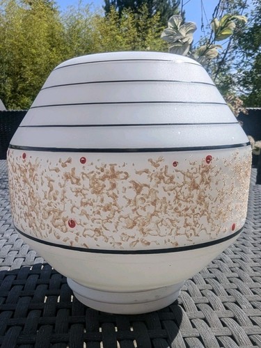 Globe opaline art déco - globe,