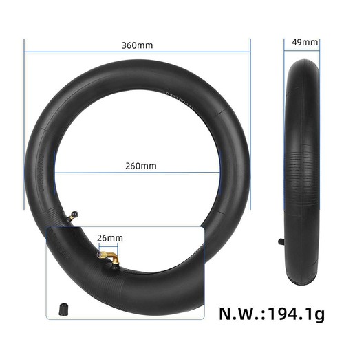 Tube intérieur pouces - tube, 14