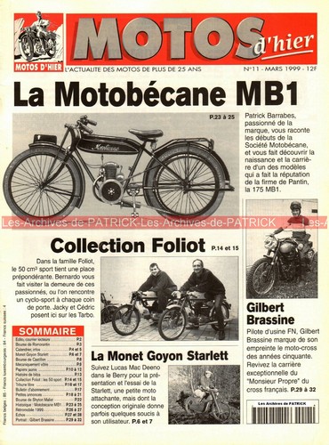 Motos hier 11 motobecane - motos,