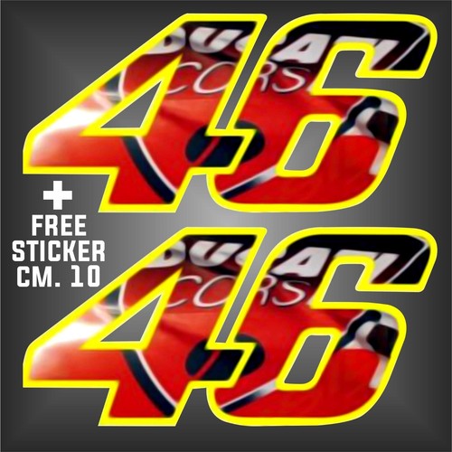 Autocollant num 46 - autocollant,