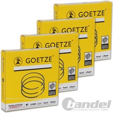 4x GOETZE Segments 79,75mm Convient pour Audi A1 A3 Seat Ibiza 4 VW Golf 4 Cayc