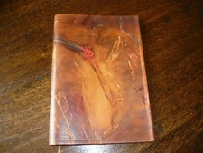 Couvre livre  en cuir