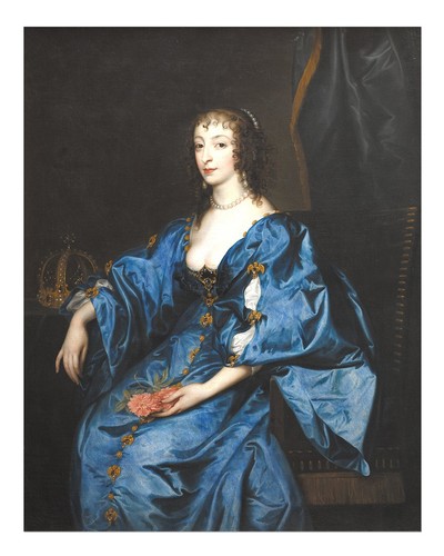 Portrait baroque élégant art