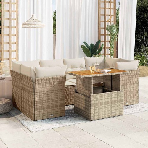 Salon jardin avec coussins - salon, de
