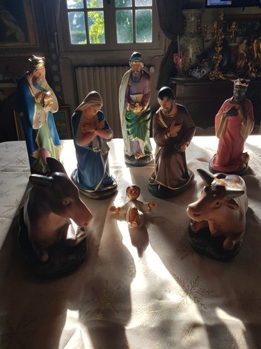 Crèche noel avec grands - crèche,