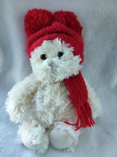 Doudou ours blanc - ,