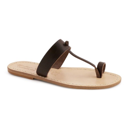 Sandals tong cuir - , homme