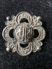 broche argent massif Maghreb
