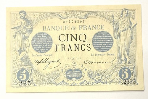 Billet banque francs 1873 - banque,
