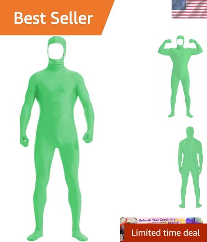 Sleek green zentai spandex - sleek,