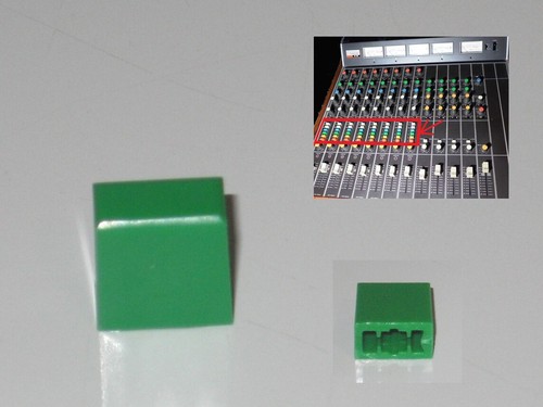Bouton vert pour commutateur - 1,